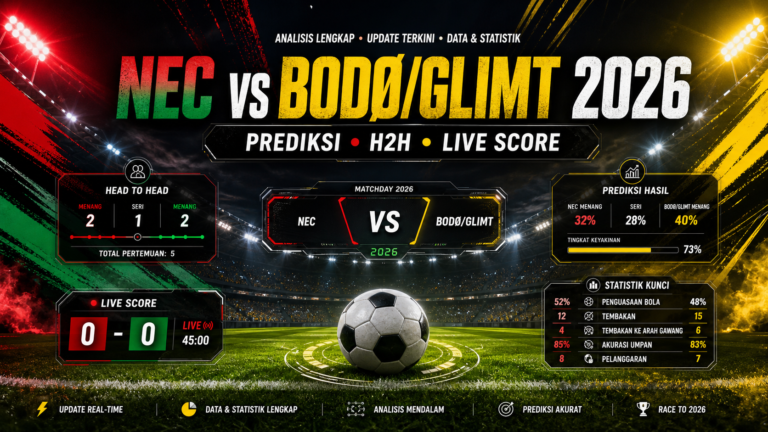 nec - NEC vs Bodø/Glimt 2026: Prediksi, H2H, dan Live Score