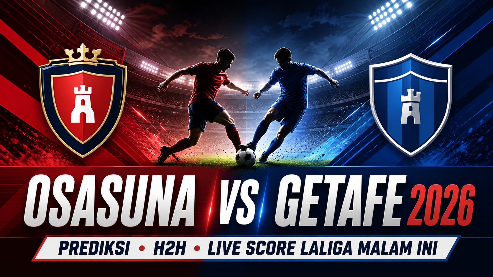 osasuna - Osasuna vs Getafe 2026: Prediksi, H2H, Live Score LaLiga Malam Ini