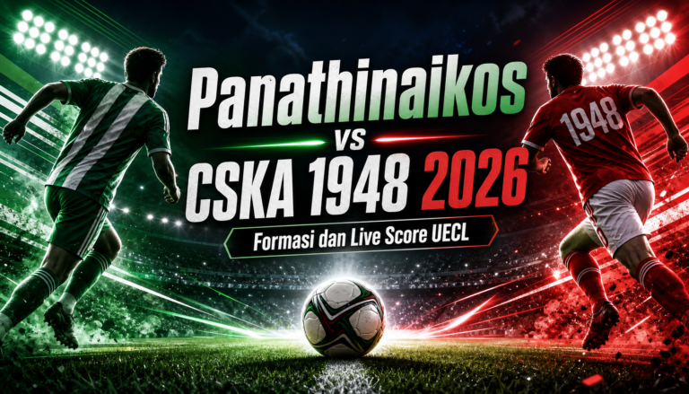 panathinaikos - Panathinaikos vs CSKA 1948 2026: Formasi dan Live Score UECL