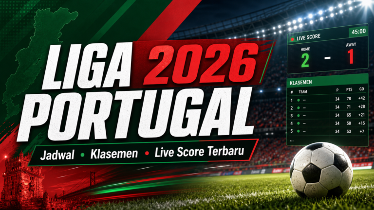portugal - Liga Portugal 2026: Jadwal, Klasemen, dan Live Score Terbaru