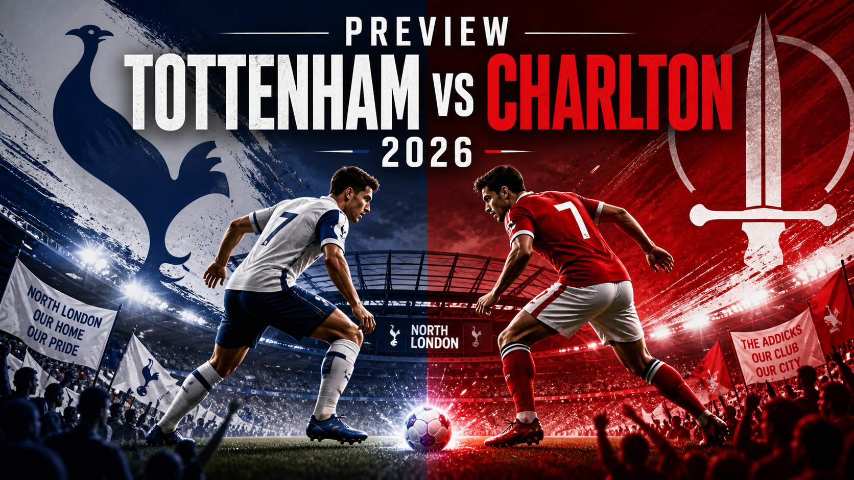 Preview Tottenham vs Charlton 2026 - tottenham