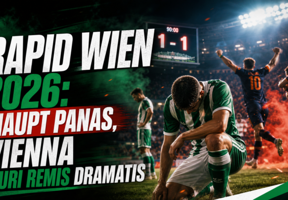 rapid - Rapid Wien 2026: Haupt Panas, Vienna Curi Remis Dramatis