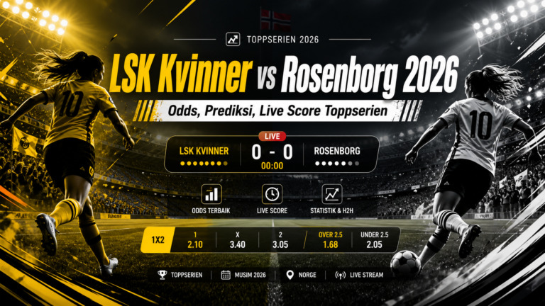rosenborg - LSK Kvinner vs Rosenborg 2026: Odds, Prediksi, Live Score Toppserien