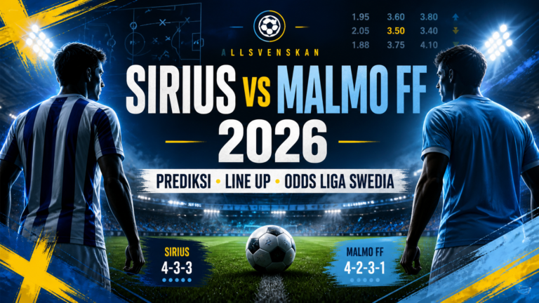 sirius - Sirius vs Malmo FF 2026: Prediksi, Line Up, Odds Liga Swedia