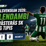 vasteras - Hasil Allsvenskan 2026: Gol Lendambi Bawa Västerås SK Menang Tipis