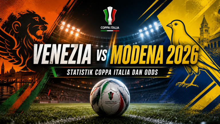venezia - Venezia vs Modena 2026: Statistik Coppa Italia dan Odds