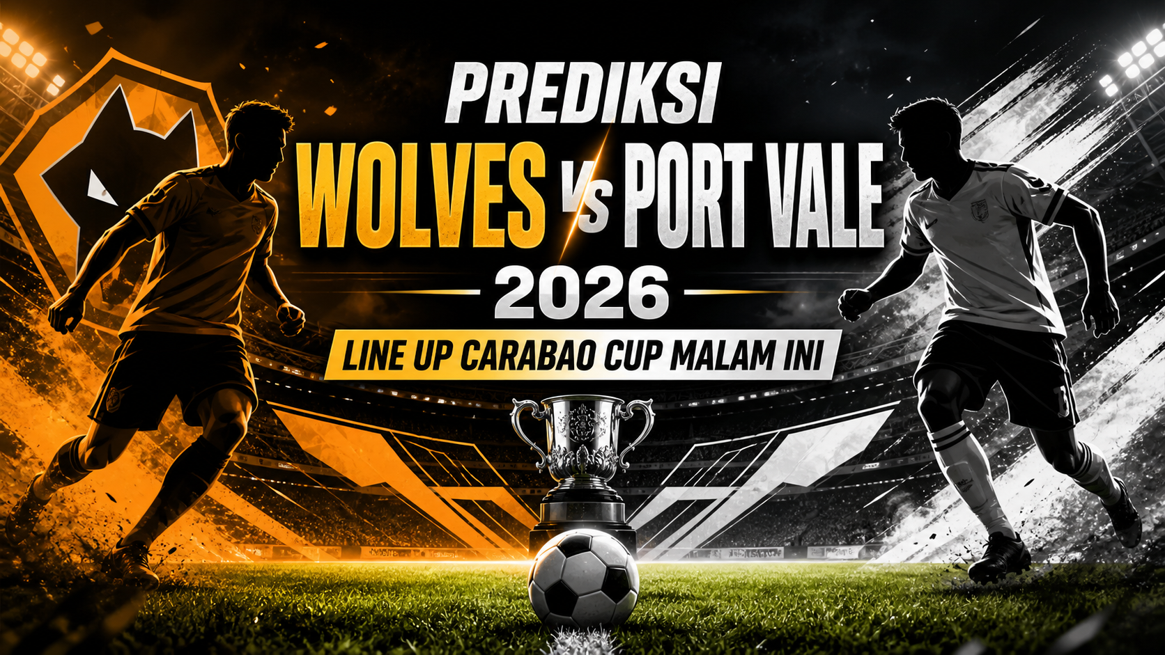 wolves - Prediksi Wolves vs Port Vale 2026: Line Up Carabao Cup Malam Ini