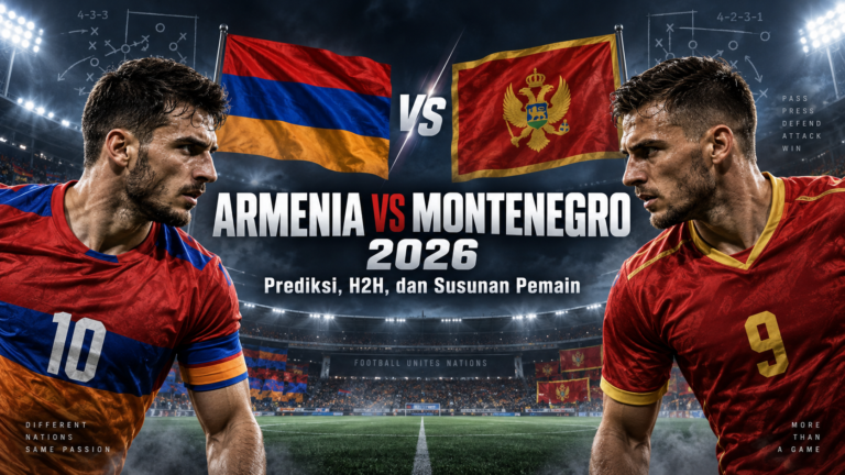 armenia - Armenia vs Montenegro 2026: Prediksi, H2H, dan Susunan Pemain