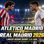 atletico - Atletico Madrid vs Real Madrid 2026: Lineup Resmi Derby La Liga