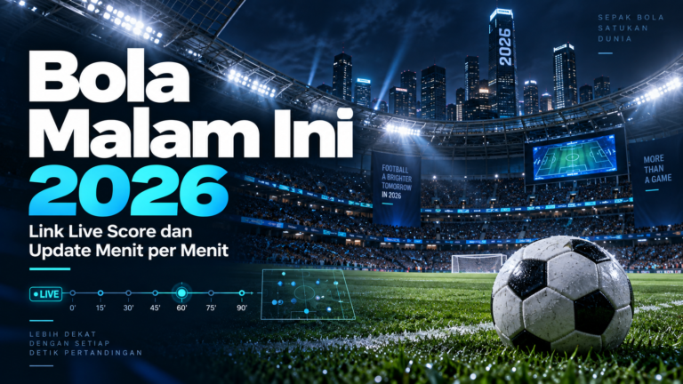 bola - Bola Malam Ini 2026: Link Live Score dan Update Menit per Menit