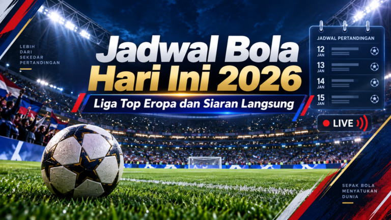 bola - Jadwal Bola Hari Ini 2026: Liga Top Eropa dan Siaran Langsung