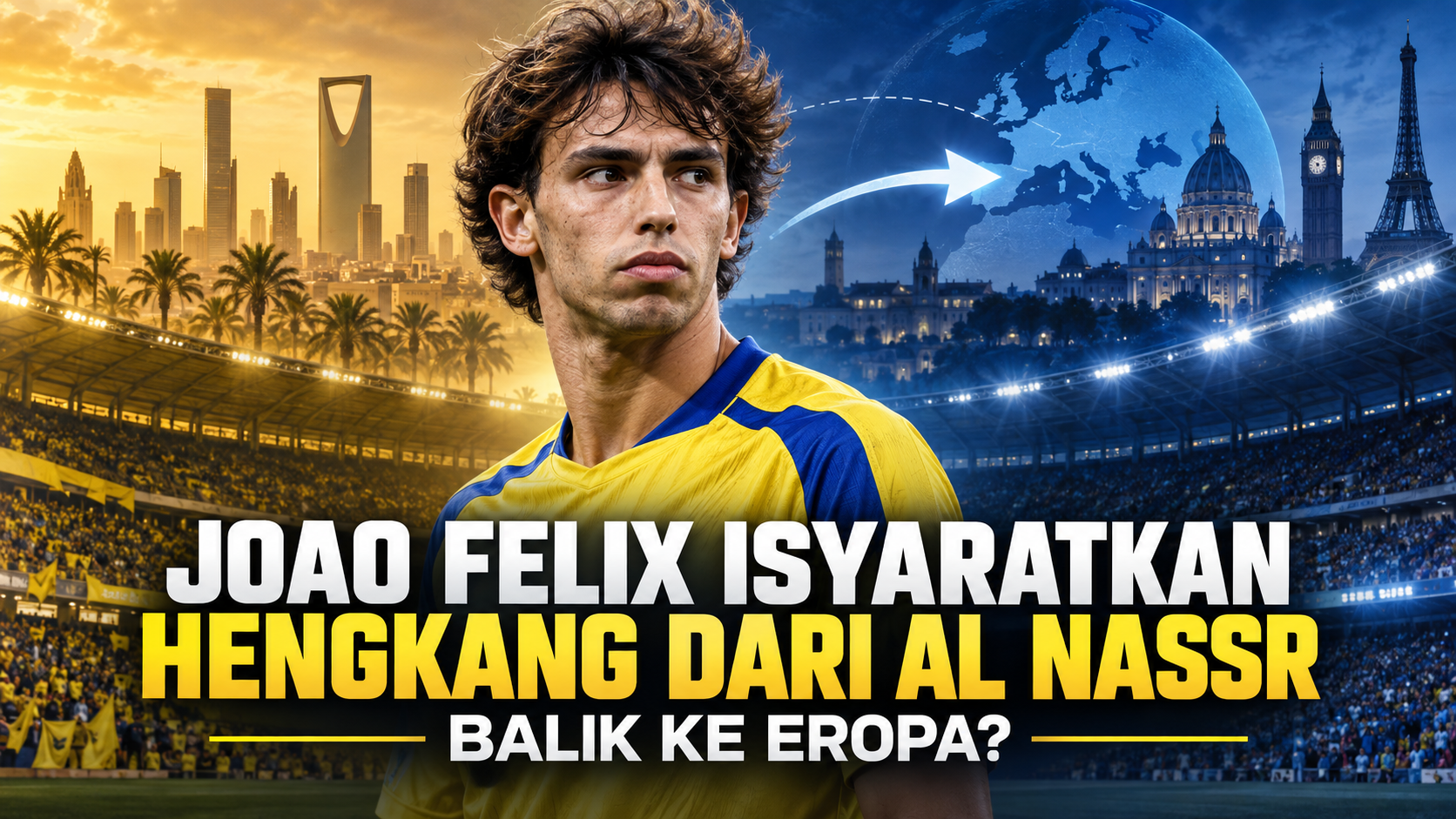 felix - Joao Felix Isyaratkan Hengkang dari Al Nassr dan Balik ke Eropa