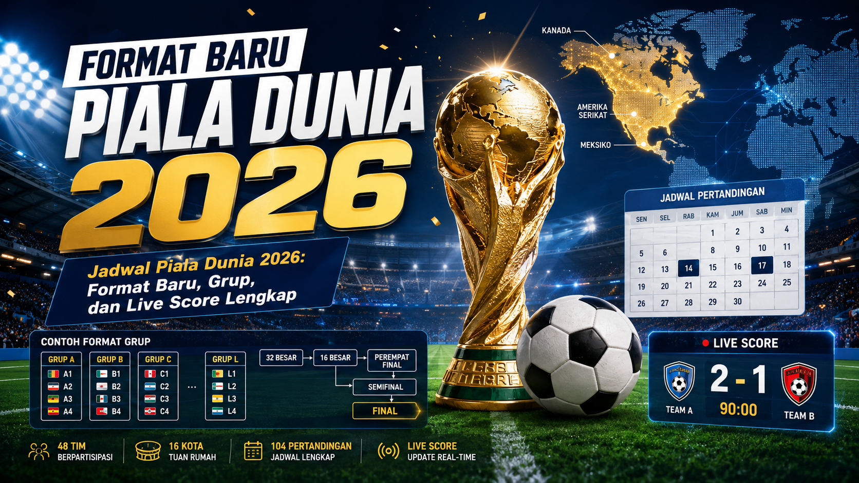 Format Baru Piala Dunia 2026 - piala