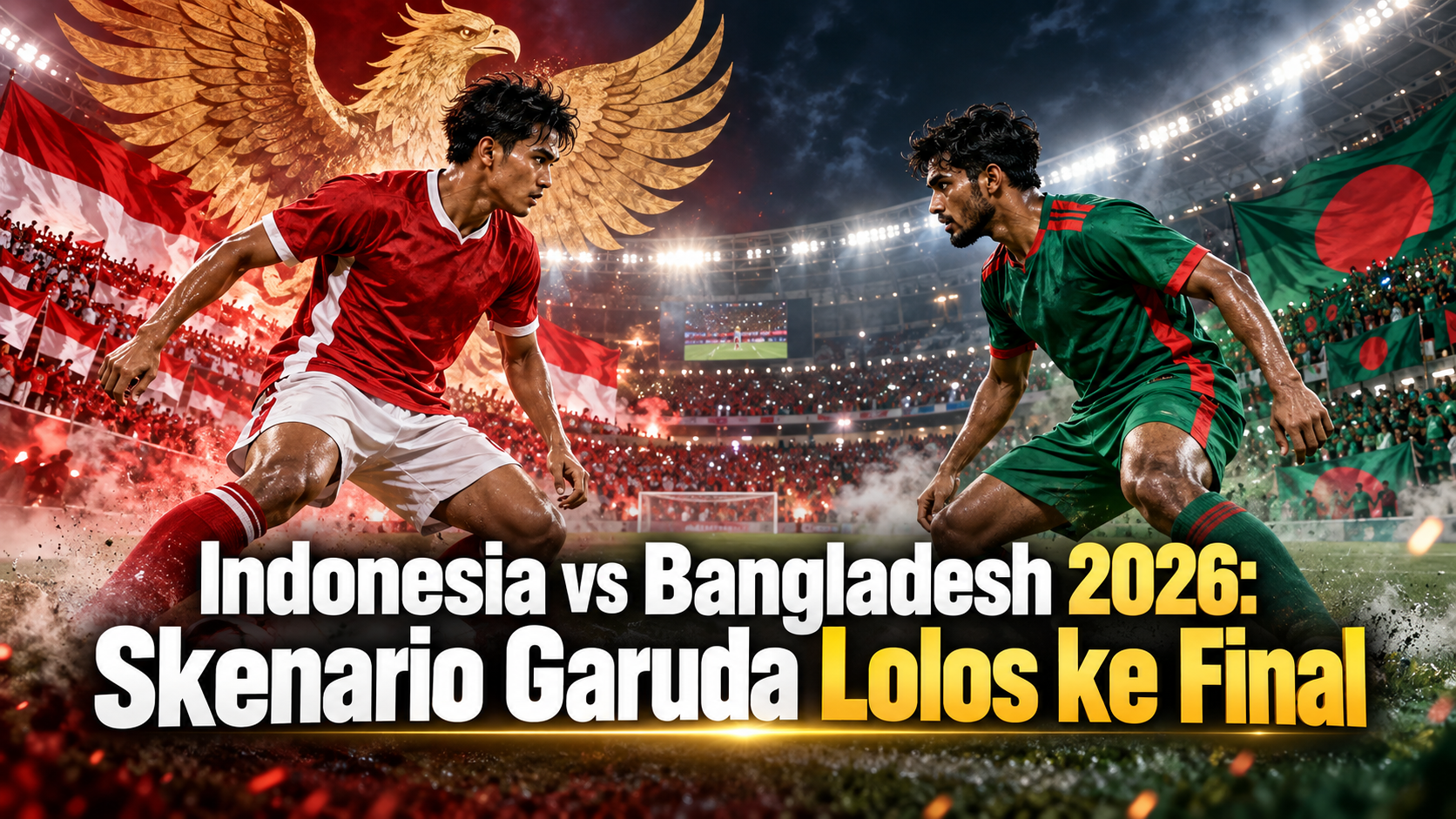 indonesia - Indonesia vs Bangladesh 2026: Skenario Garuda Lolos ke Final
