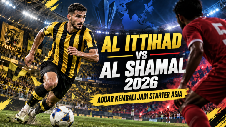 ittihad - Al Ittihad vs Al Shamal 2026: Aouar Kembali Jadi Starter Asia