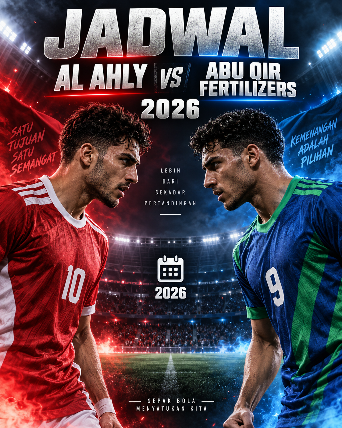 Jadwal Al Ahly vs Abu Qir Fertilizers 2026 - ahly