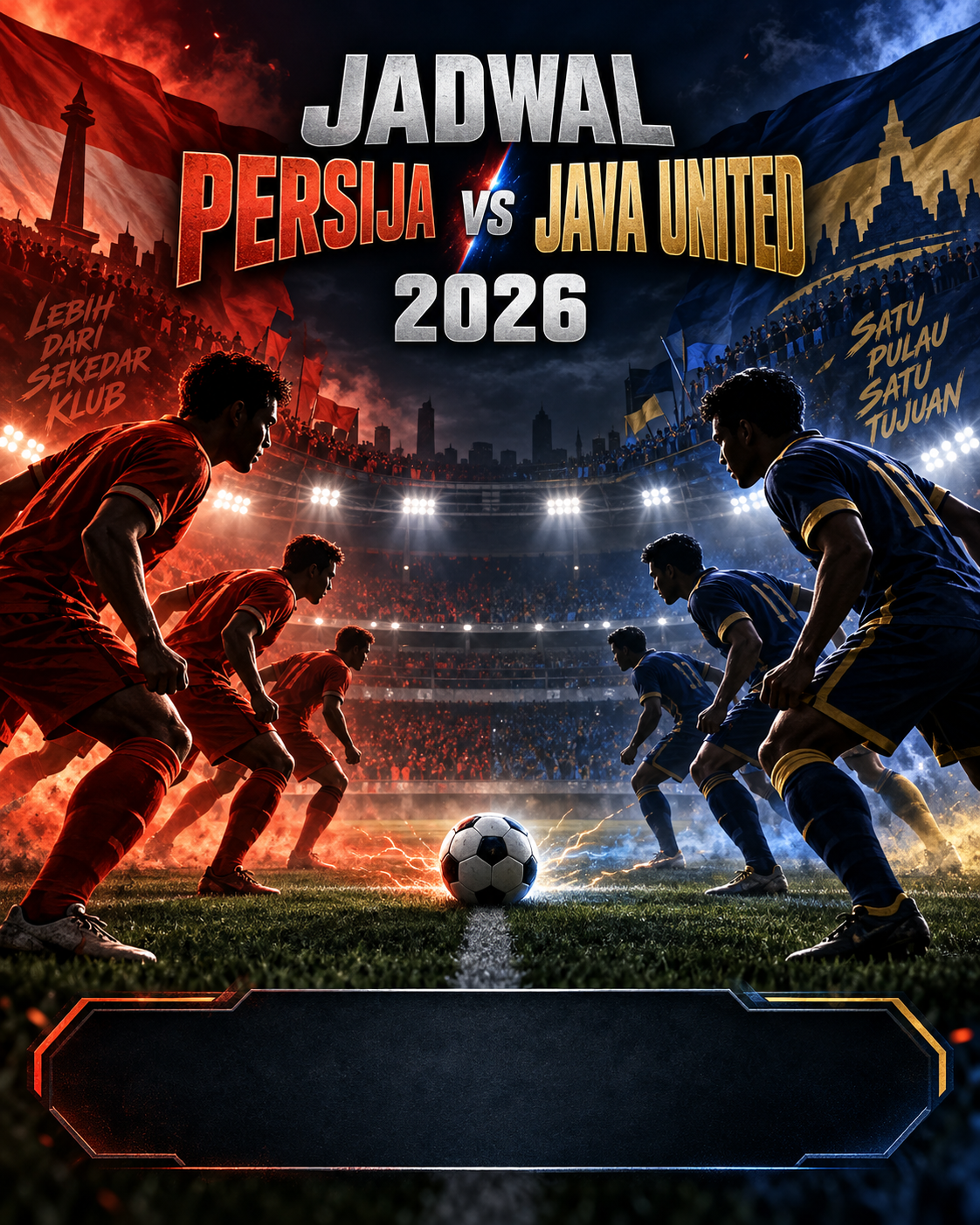 Jadwal Persija vs Java United 2026 - persija