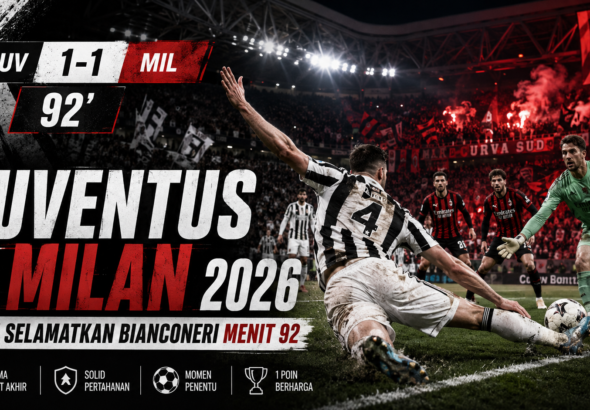 juventus - Juventus vs Milan 2026: Gatti Selamatkan Bianconeri Menit 92