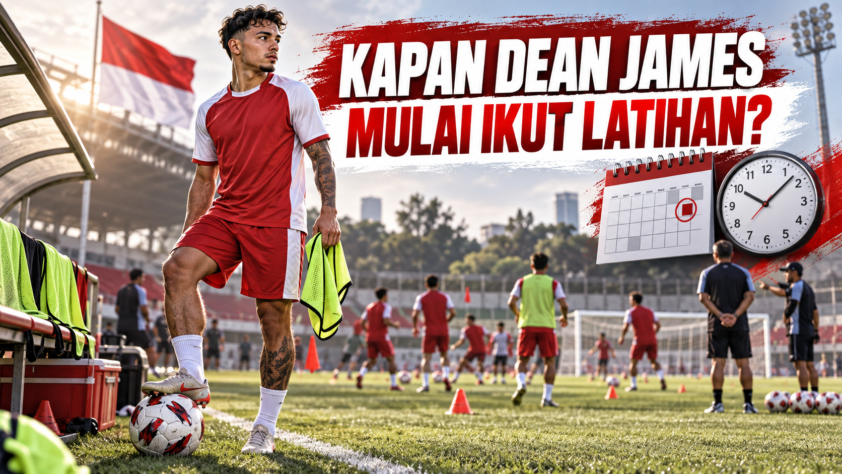 Kapan Dean James Mulai Ikut Latihan? - timnas