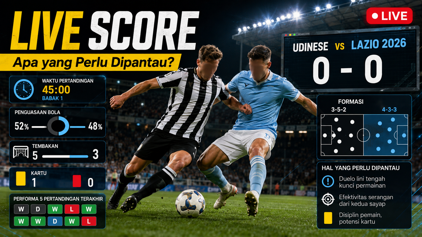 Live Score Udinese vs Lazio 2026: Apa yang Perlu Dipantau? - lazio