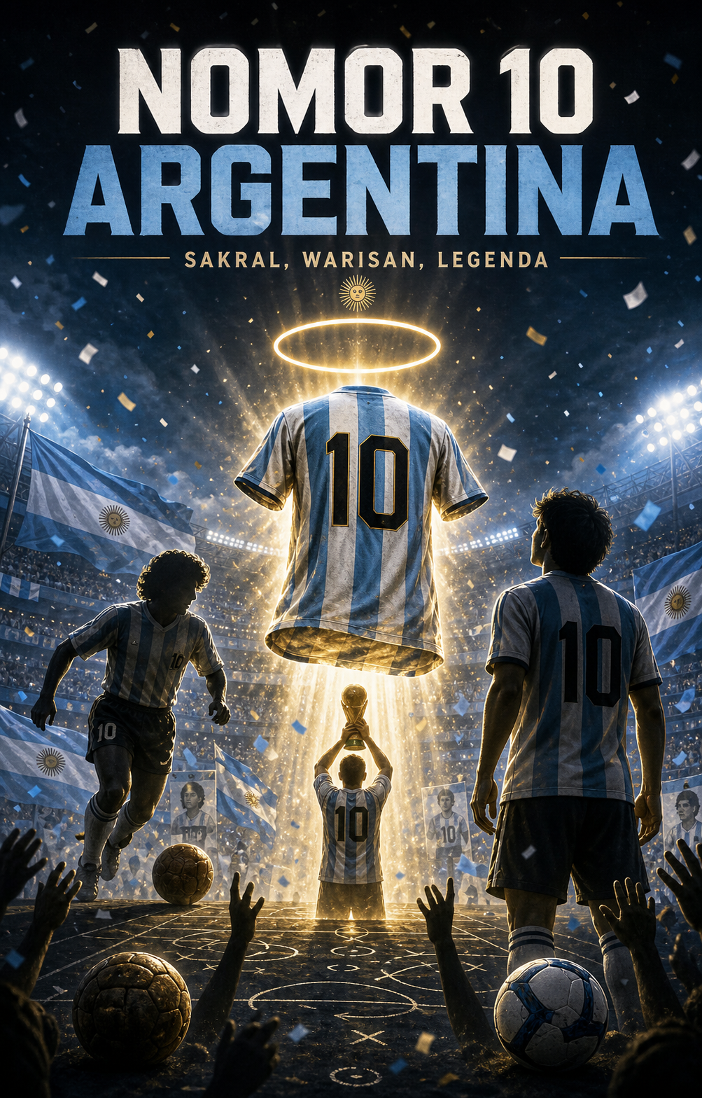 Mengapa Nomor 10 Argentina Begitu Sakral? - scaloni