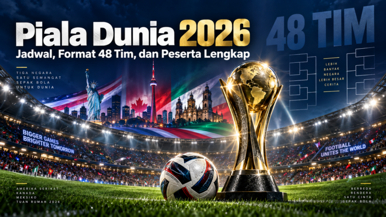 piala - Piala Dunia 2026: Jadwal, Format 48 Tim, dan Peserta Lengkap