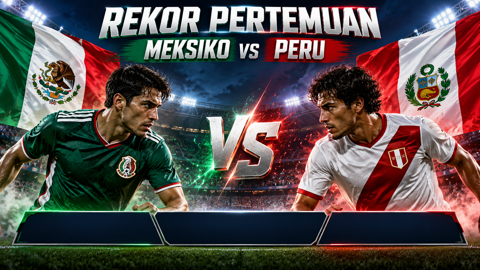 Rekor Pertemuan Meksiko vs Peru - meksiko