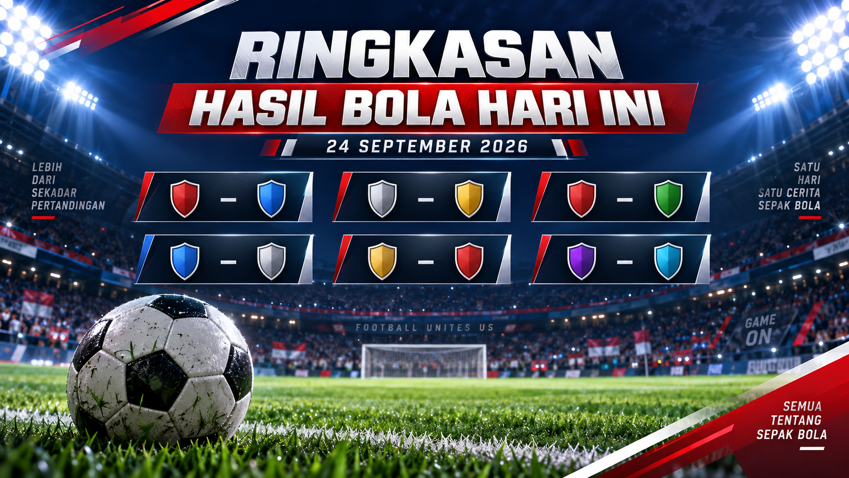 Ringkasan Hasil Bola Hari Ini, 24 September 2026 - bola