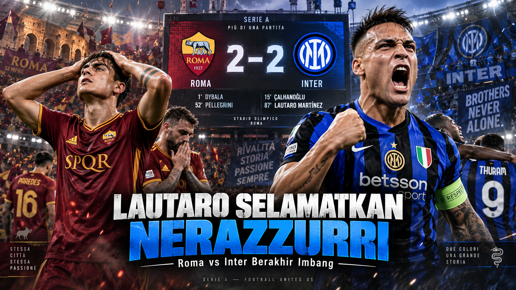 Ringkasan Pertandingan - roma