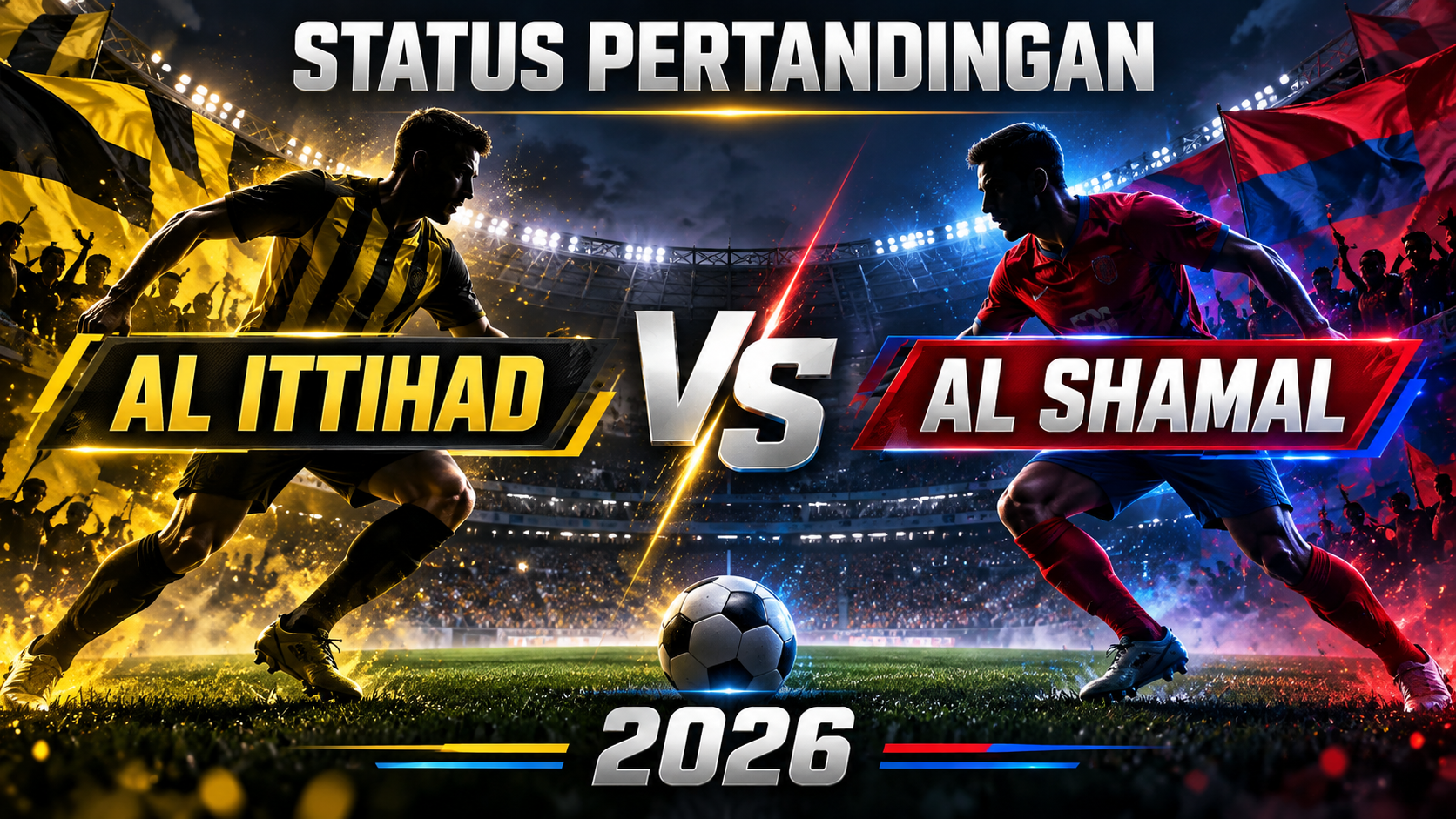 Status Pertandingan Al Ittihad vs Al Shamal 2026 - ittihad