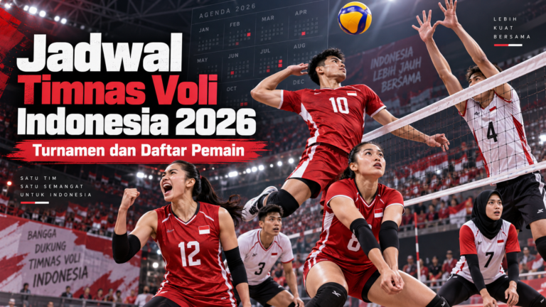 voli - Jadwal Timnas Voli Indonesia 2026: Turnamen dan Daftar Pemain
