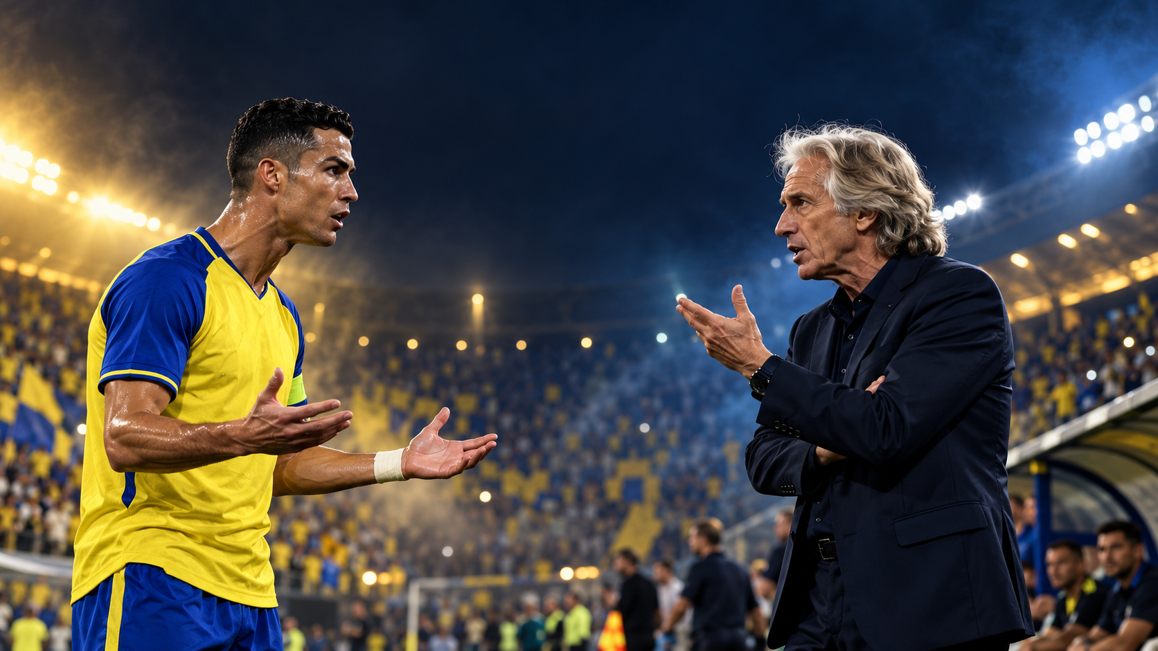 Apa yang Terjadi antara Ronaldo dan Jorge Jesus? - vitinha