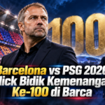 barcelona - Barcelona vs PSG 2026: Flick Bidik Kemenangan Ke-100 di Barca