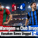 brugge - Zulte Waregem vs Club Brugge 2026: Vanaken Bawa Unggul 1-4