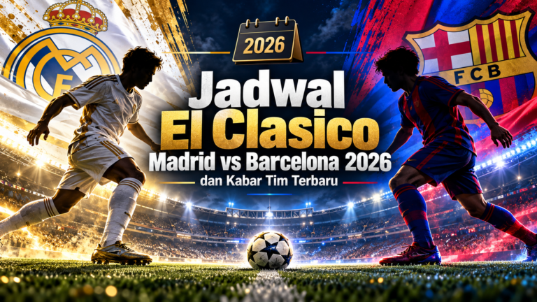 clasico - Jadwal El Clasico Madrid vs Barcelona 2026 dan Kabar Tim Terbaru