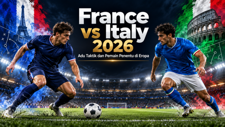 france - France vs Italy 2026: Adu Taktik dan Pemain Penentu di Eropa