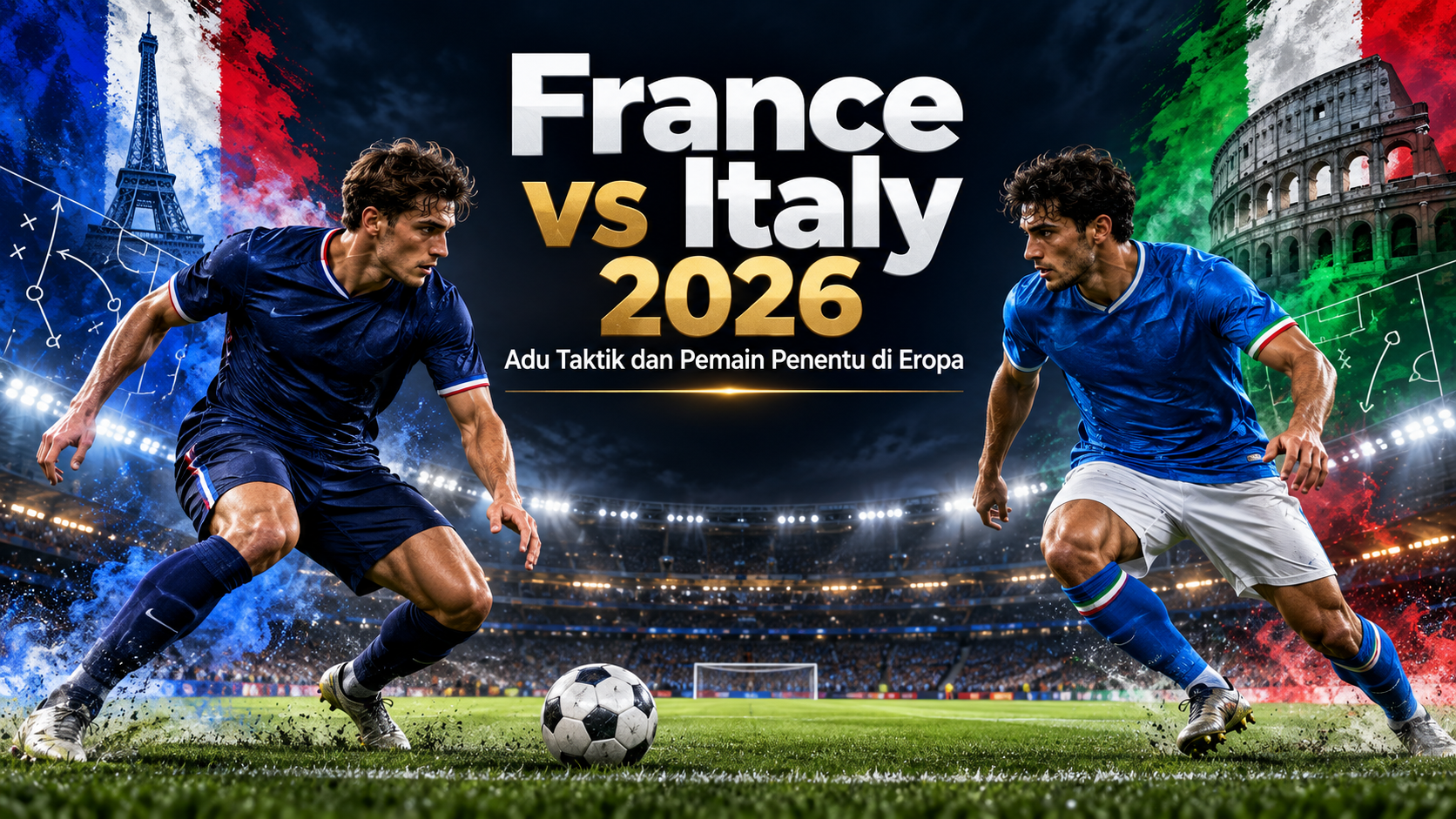 france - France vs Italy 2026: Adu Taktik dan Pemain Penentu di Eropa
