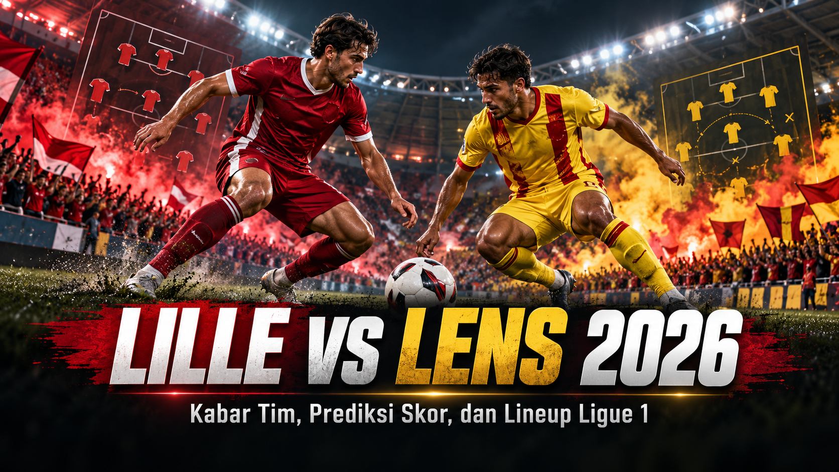 Gambaran Lille vs Lens 2026 - lille