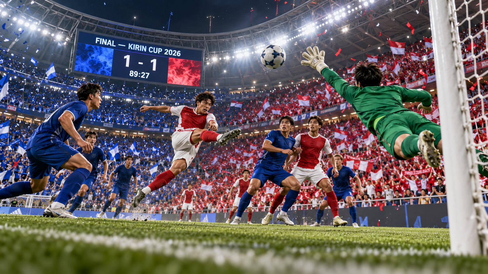 Gambaran Pertandingan Final Kirin Cup 2026 - jepang