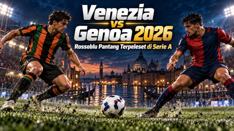 genoa - Venezia vs Genoa 2026: Rossoblu Pantang Terpeleset di Serie A