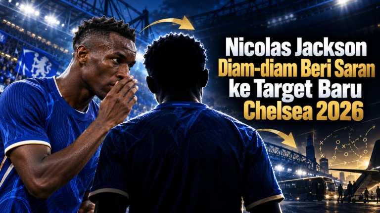 jackson - Nicolas Jackson Diam-diam Beri Saran ke Target Baru Chelsea 2026