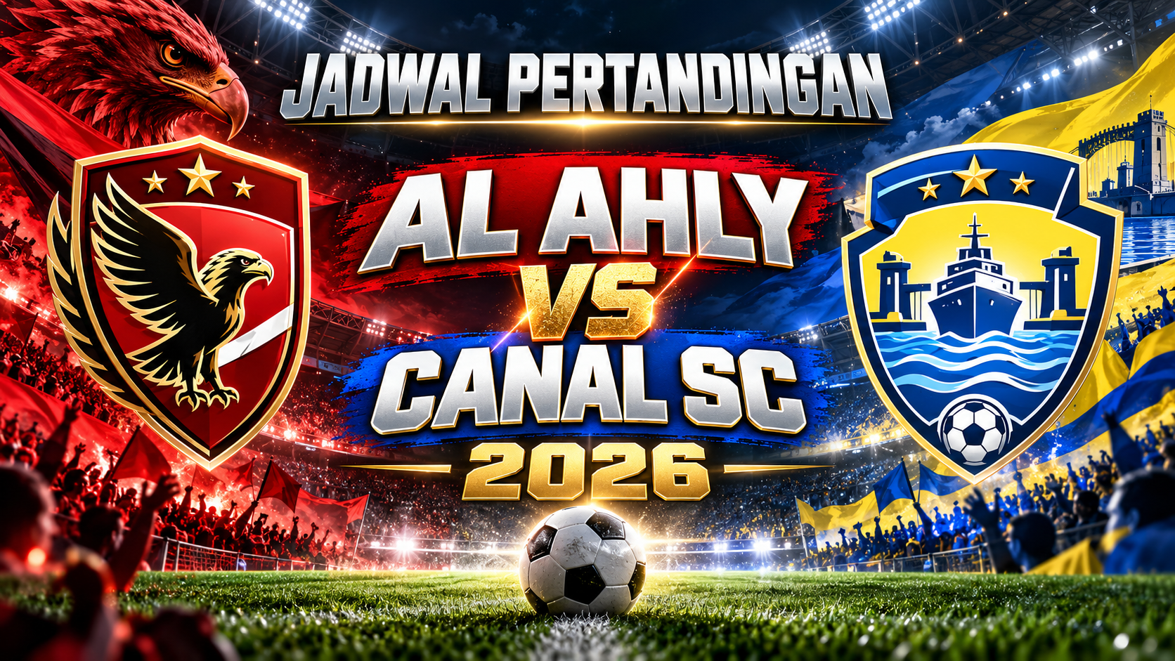 Jadwal Al Ahly vs Canal SC 2026 - ahly