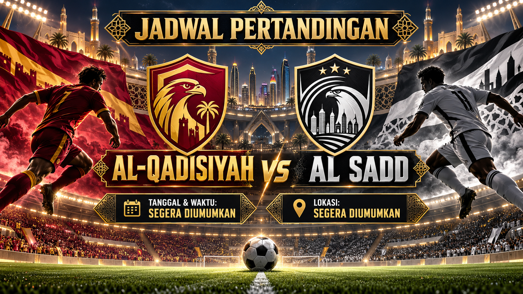 Jadwal Al-Qadisiyah vs Al Sadd 2026 - qadisiyah