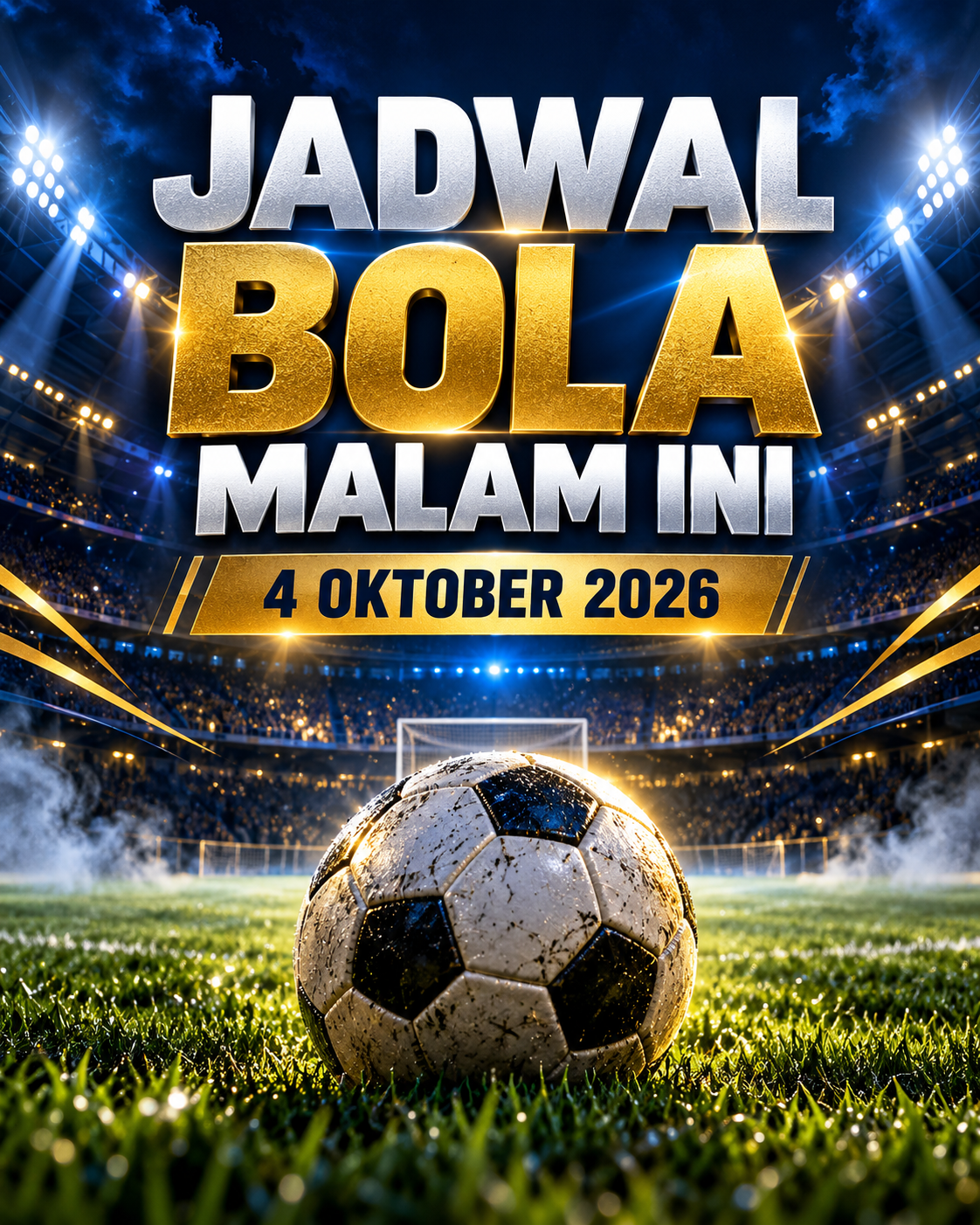 Jadwal Bola Malam Ini 4 Oktober 2026 - bola