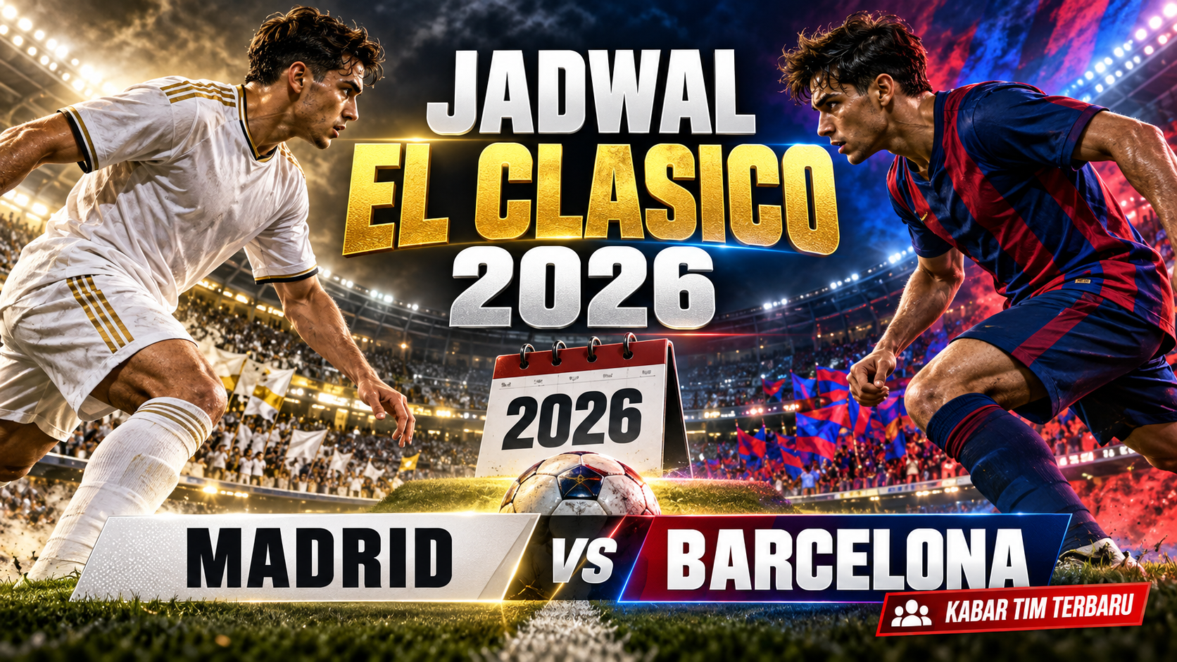 Jadwal El Clasico 2026 - clasico