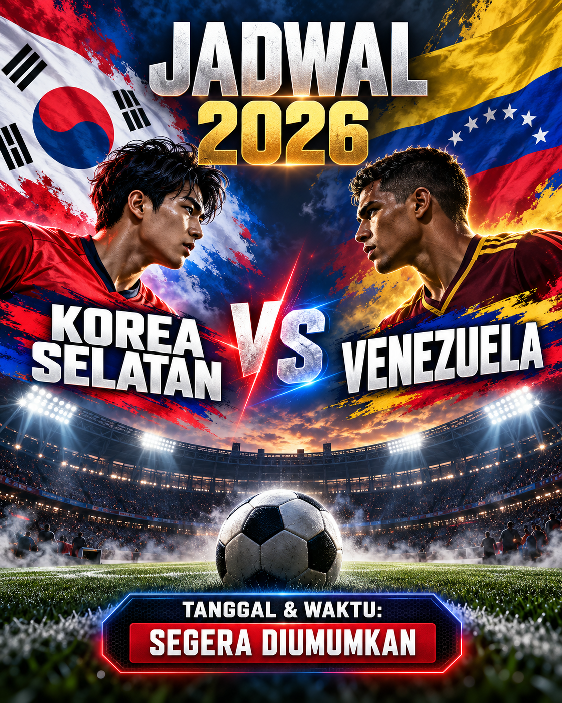 Jadwal Korea Selatan vs Venezuela 2026 - korea