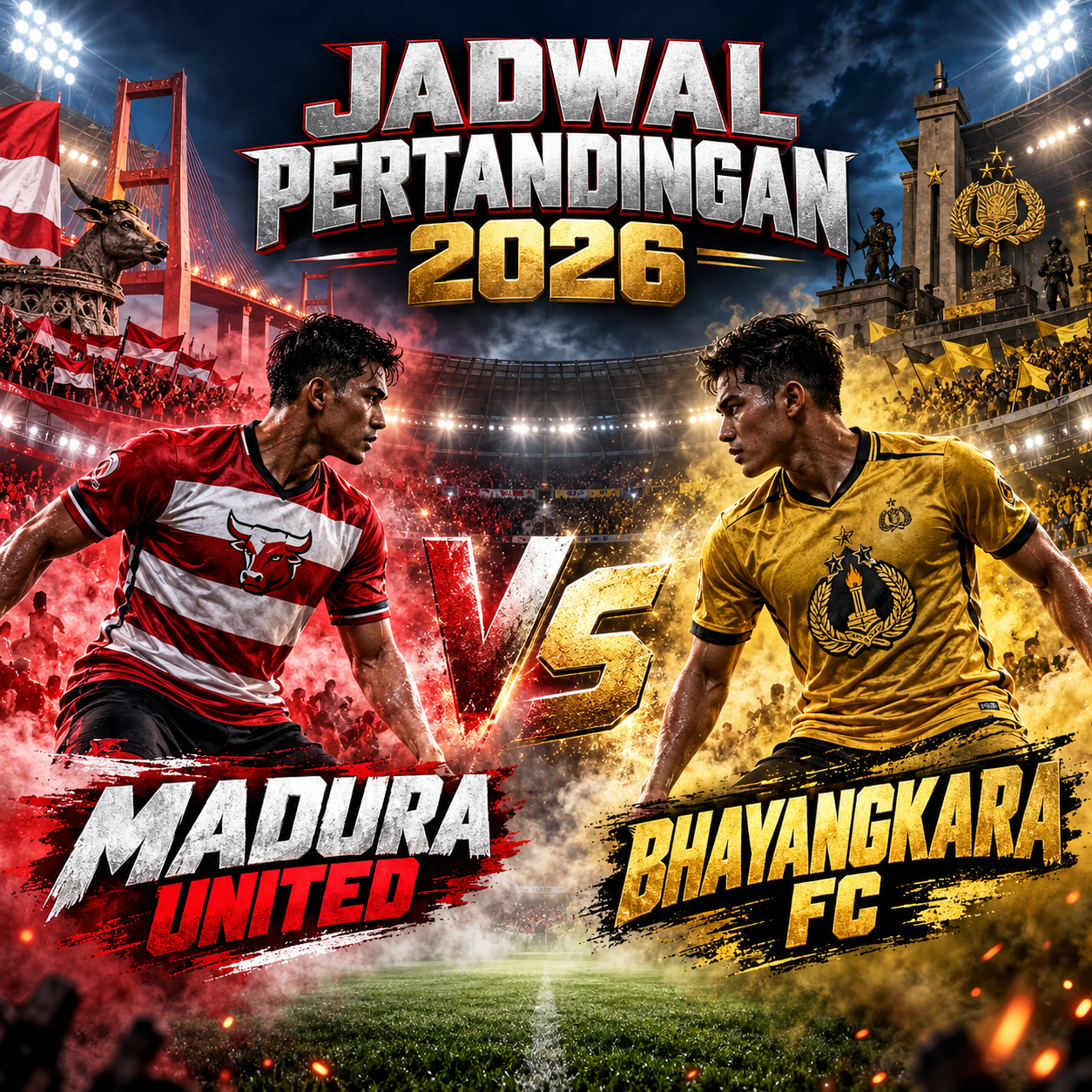 Jadwal Madura United vs Bhayangkara FC 2026 - madura