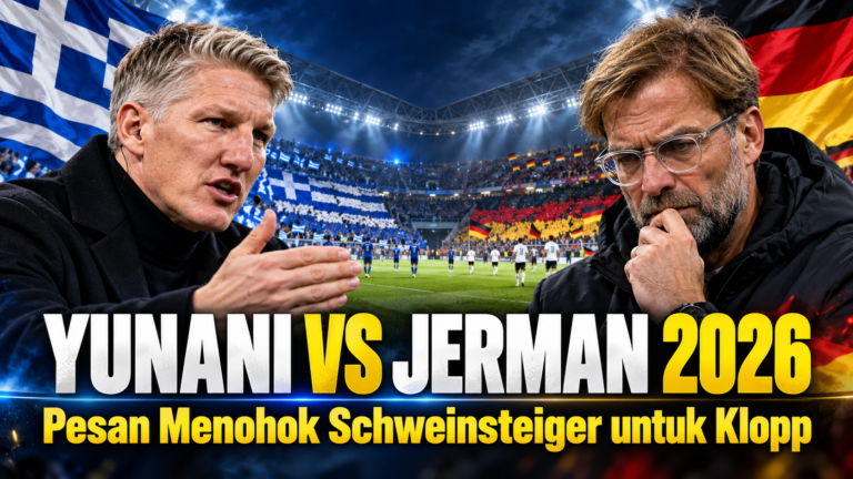 jerman - Yunani vs Jerman 2026: Pesan Menohok Schweinsteiger untuk Klopp