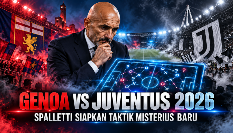 juventus - Genoa vs Juventus 2026: Spalletti Siapkan Taktik Misterius Baru
