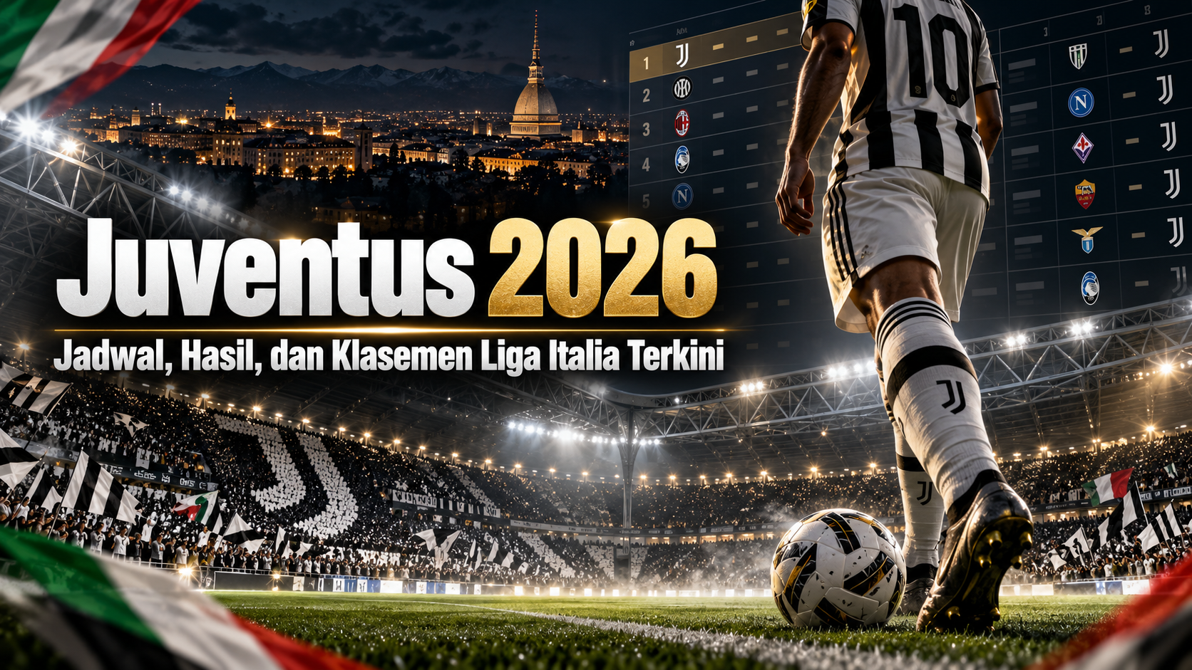 juventus - Juventus 2026: Jadwal, Hasil, dan Klasemen Liga Italia Terkini